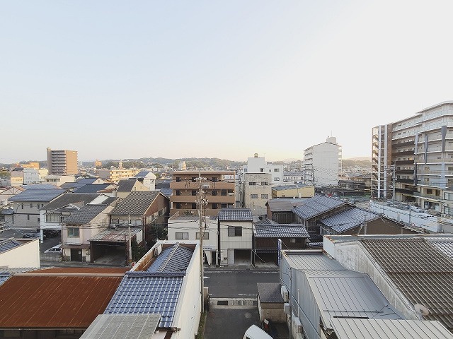 【大正町中村コーポの眺望】