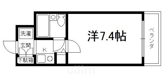 デトムワン桃山御陵の間取り