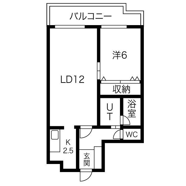 ダイアナ南山鼻ヒルズII　Ｂ棟の間取り