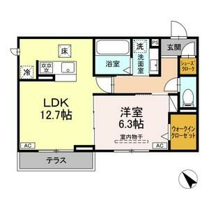 D-ROOM各務原市鵜沼東町PJの間取り