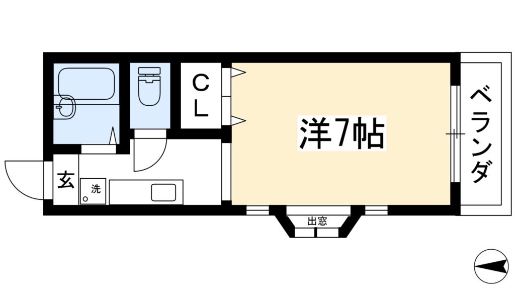 ハニークリークの間取り