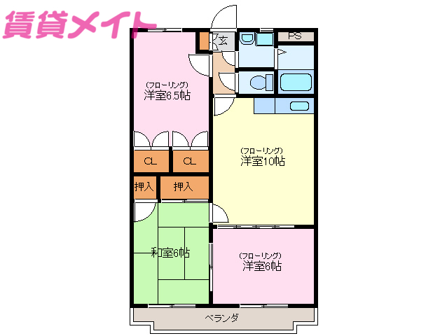 ジュニマールの間取り