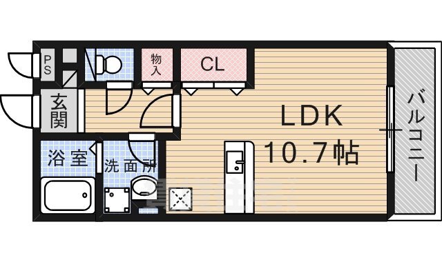 セジュール城南の間取り