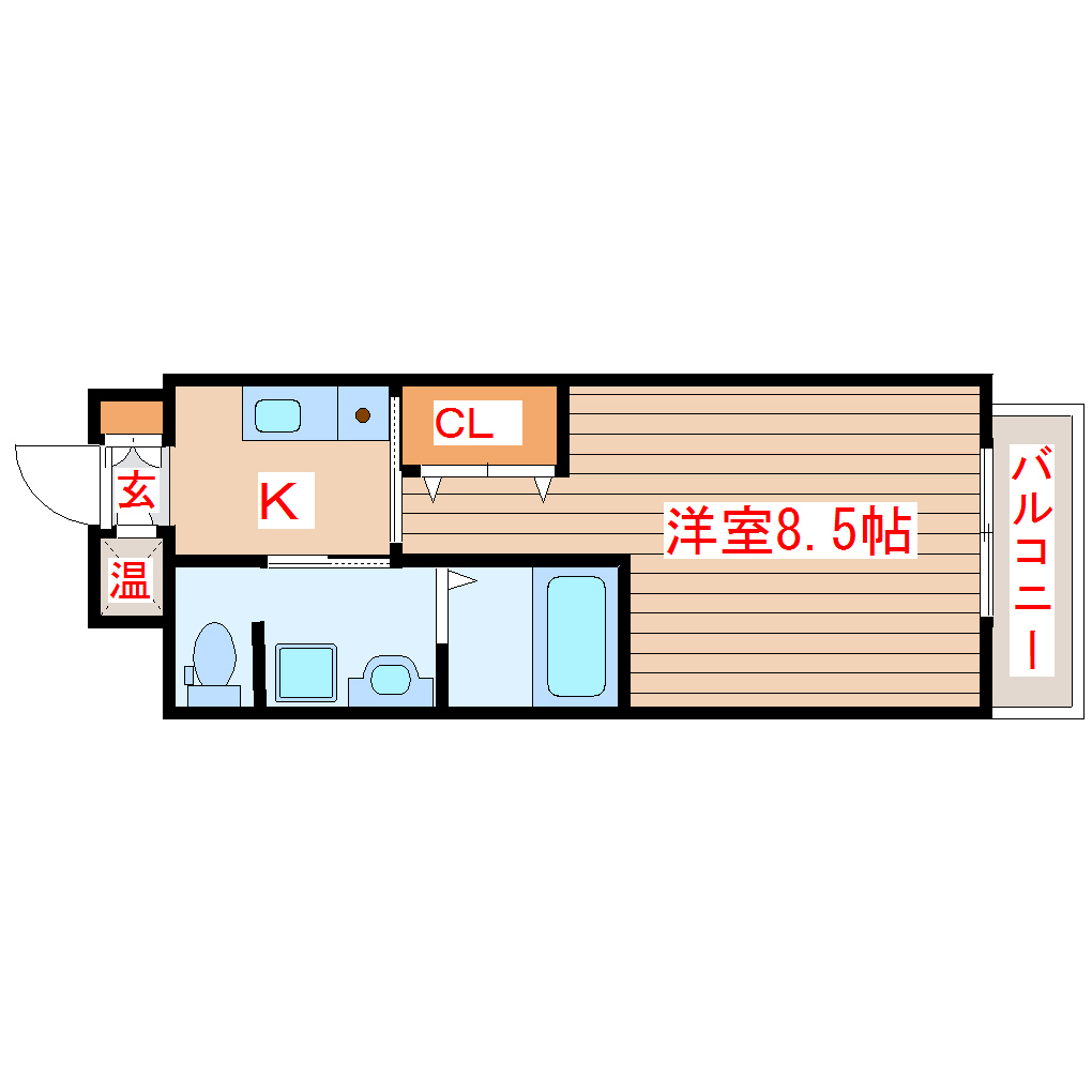 アントラ立町の間取り