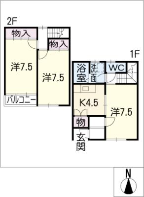 四季の家鈴風IIの間取り