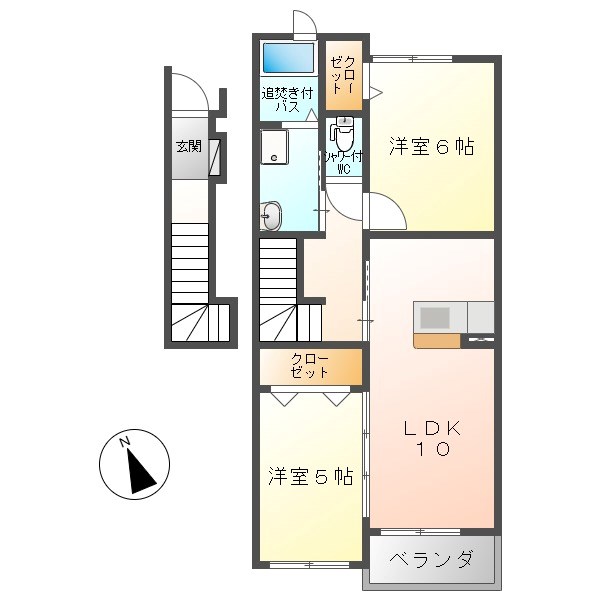 エレガンシアの間取り