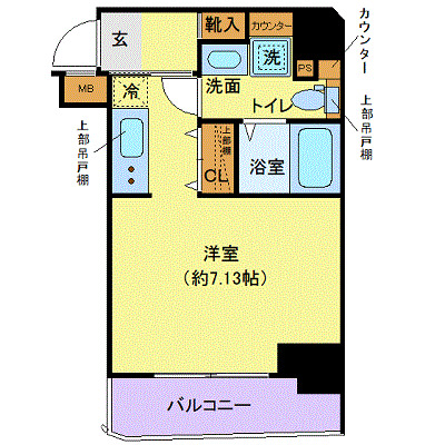 クレヴィスタ武蔵小山の間取り