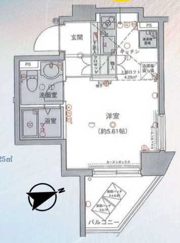 文京区千石のマンションの間取り