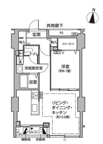 東雲キャナルコートCODAN11号棟の間取り