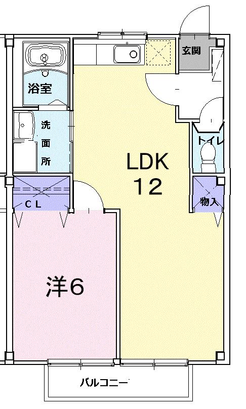 コンフォールＵＥＭＡＴＳＵIIの間取り