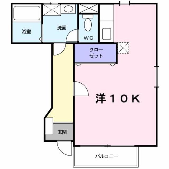 プリムロ－ズの間取り