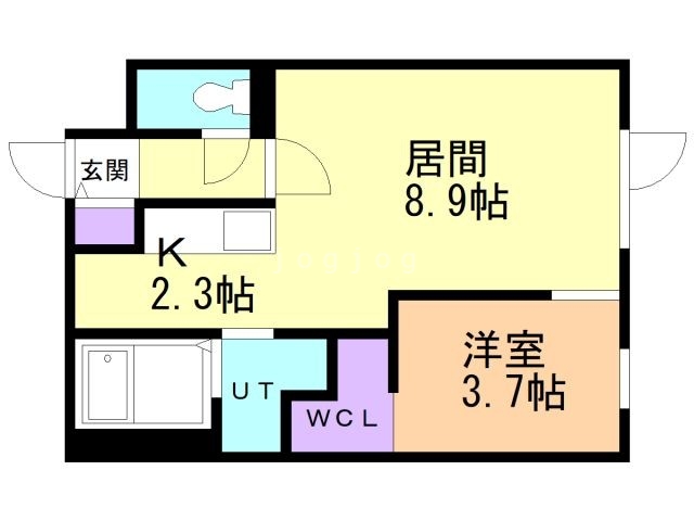 北斗エンブレム札幌の間取り