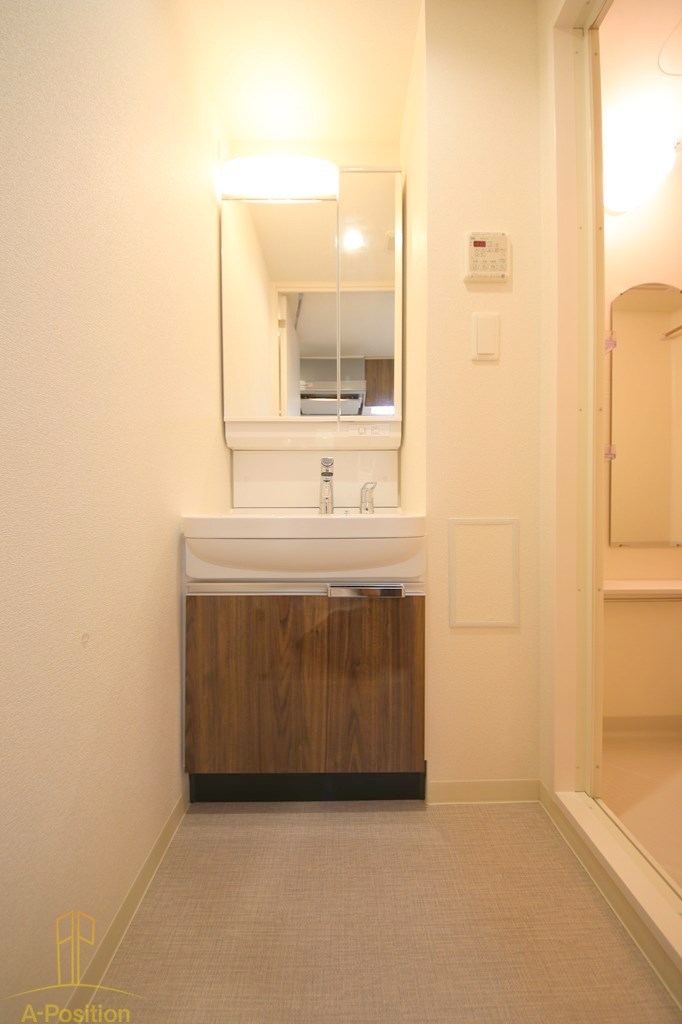 洗面設備　プレサンス難波マジョリティ