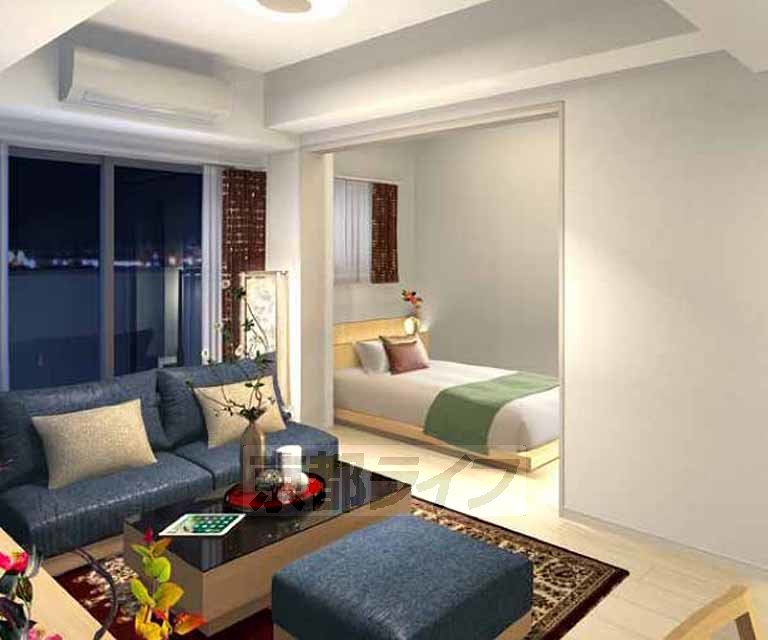 居室・リビング　家具家電等はＣＧ加工です