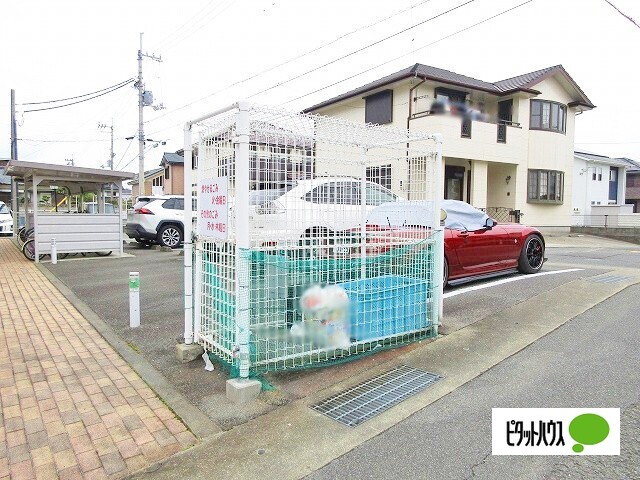 眺望　ゴミカート