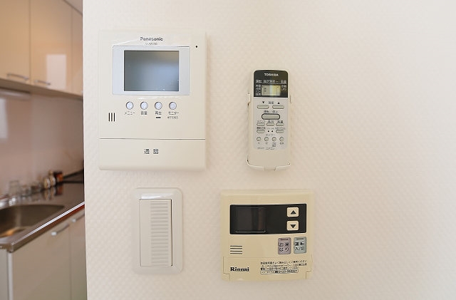 セキュリティ　ＴＶモニターホン付きで来客をしっかりと確認できます