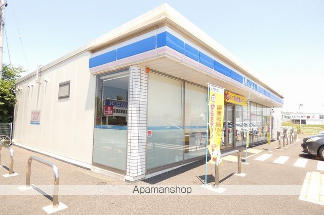 コンビニ　ローソン江南安良店（コンビニ）まで830m