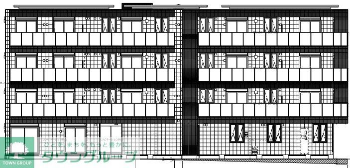 建物外観　外観パース