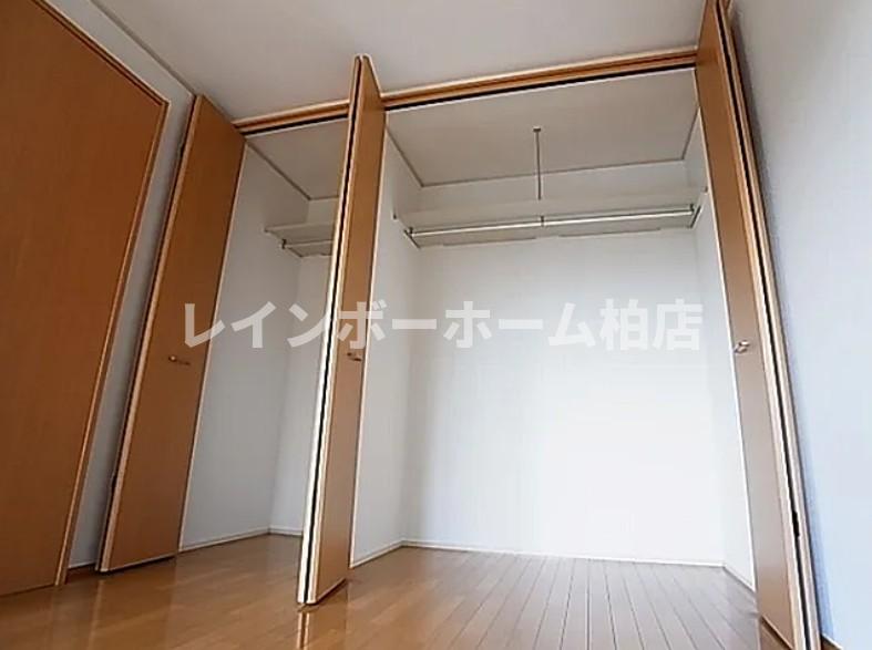 収納　クローゼットです