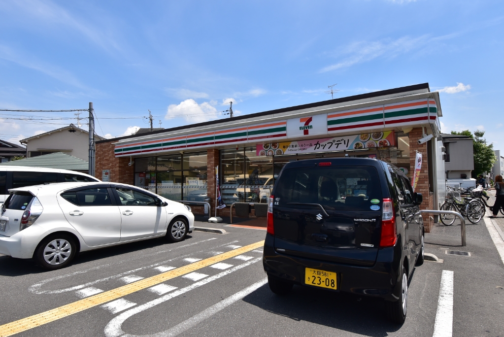 コンビニ　セブンイレブン 寝屋川対馬江東町店（コンビニ）まで409m