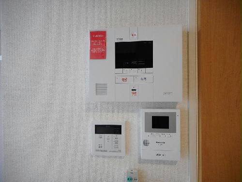 セキュリティ　モニターホン設置。