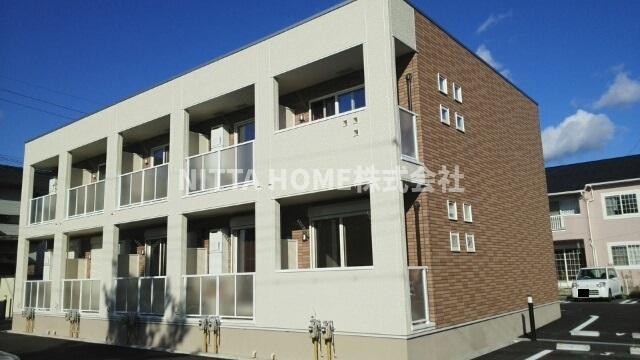 建物外観　南向きで日当たり良好◎電子キー対応しています！