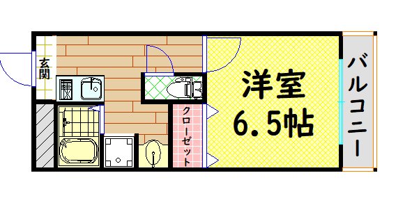 アイファースト緑橋の間取り写真