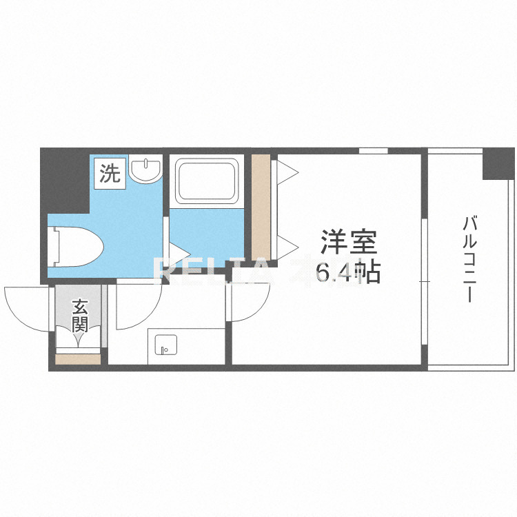 地下鉄長堀鶴見緑地線 西大橋駅 徒歩4分 11階建 築20年の間取り写真