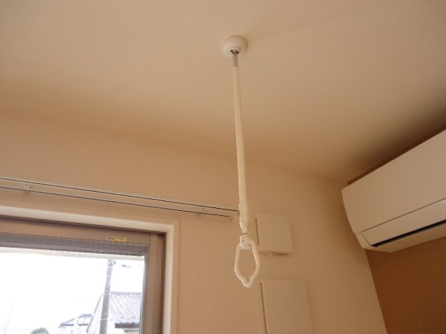 その他設備　室内物干し