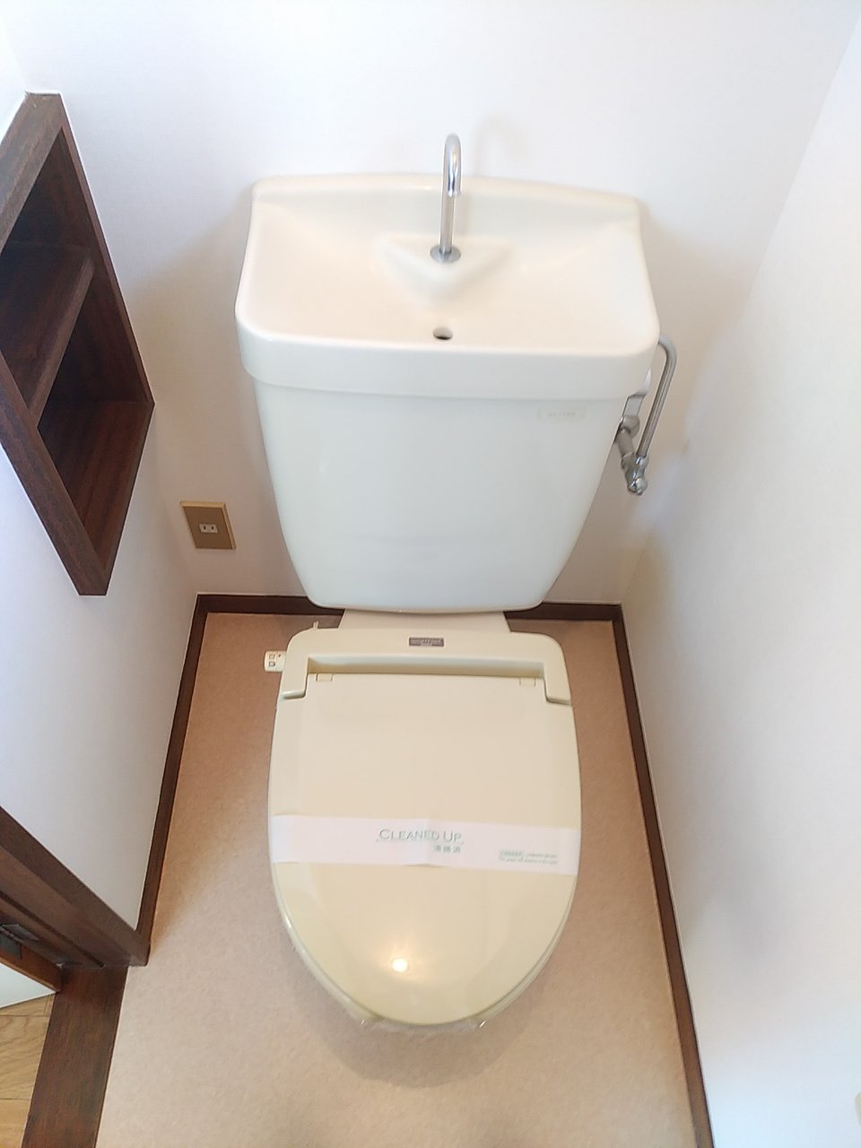 タウンソレイユAのトイレ写真