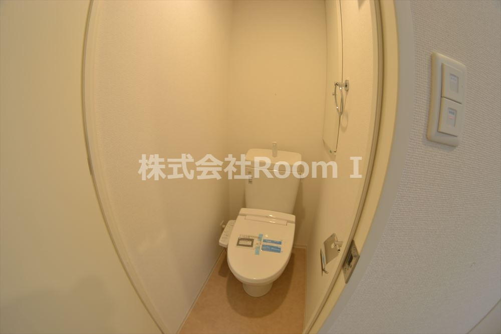 トイレ　ゆったりとした空間のトイレです