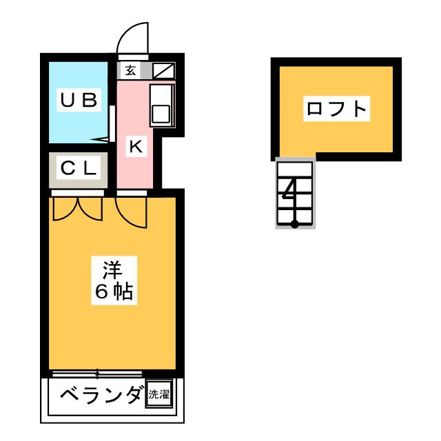 アブニール日之出の間取り