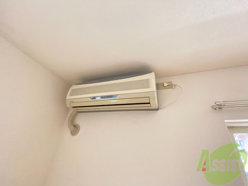 その他設備　ちゃんとエアコンもついているので、安心してくださいね。