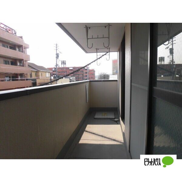 バルコニー　他号室の写真です。