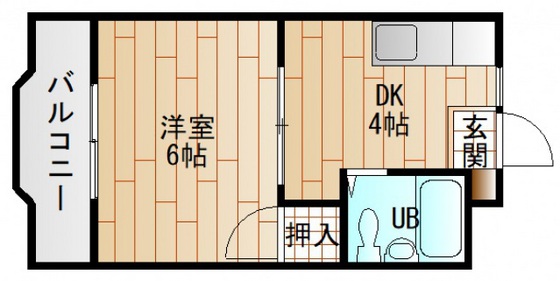 第２橋本マンションの間取り