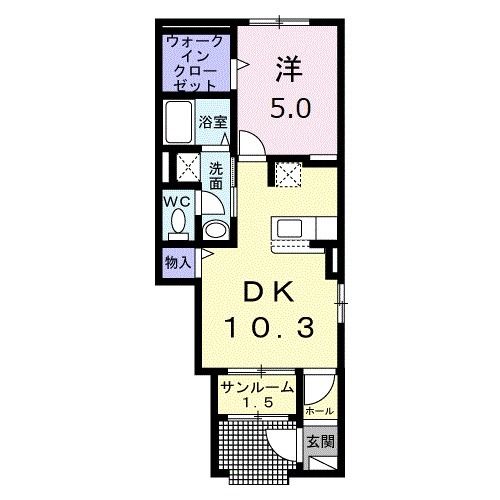 プラシードの間取り