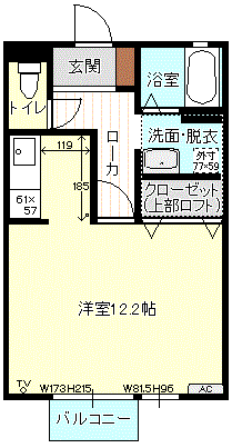 NOBLECの間取り