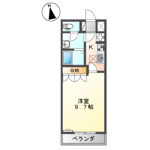 サンモール伝法の間取り