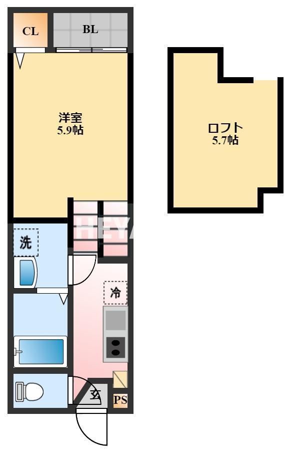 ヴィオラ多良見ICの間取り