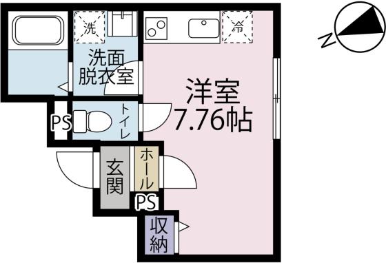 GranSuite Motoomachiの間取り