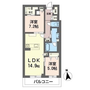 【シャーメゾン　プレシャスの間取り】