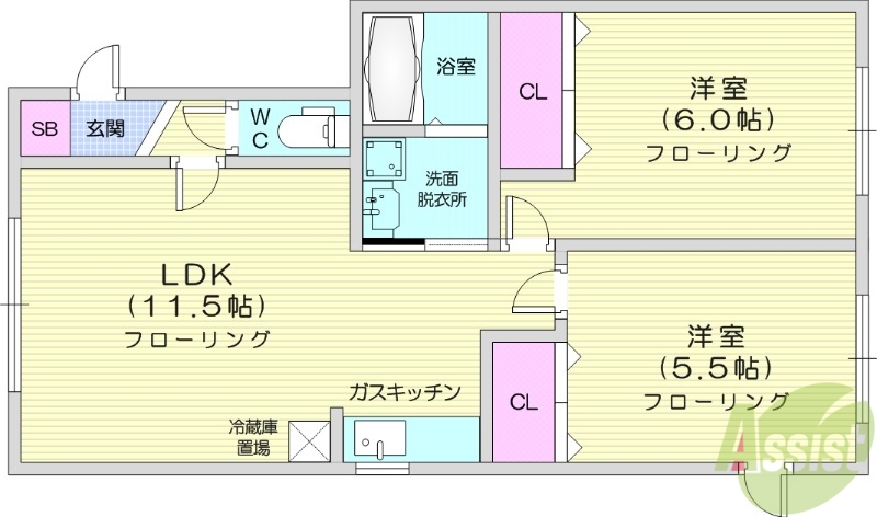 CasaDelSolの間取り