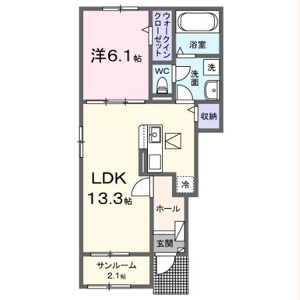 葉月の間取り