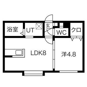 【モンテN26の間取り】