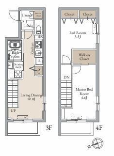 【練馬区中村のマンションの間取り】