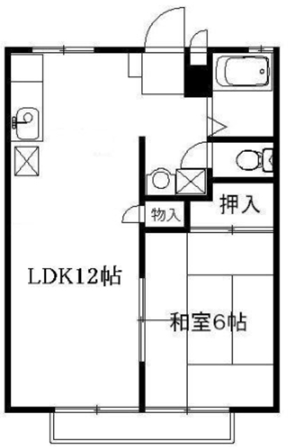 サニーハイツの間取り