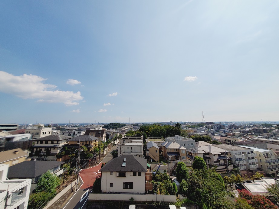 眺望　※室内クリーニング前の写真です