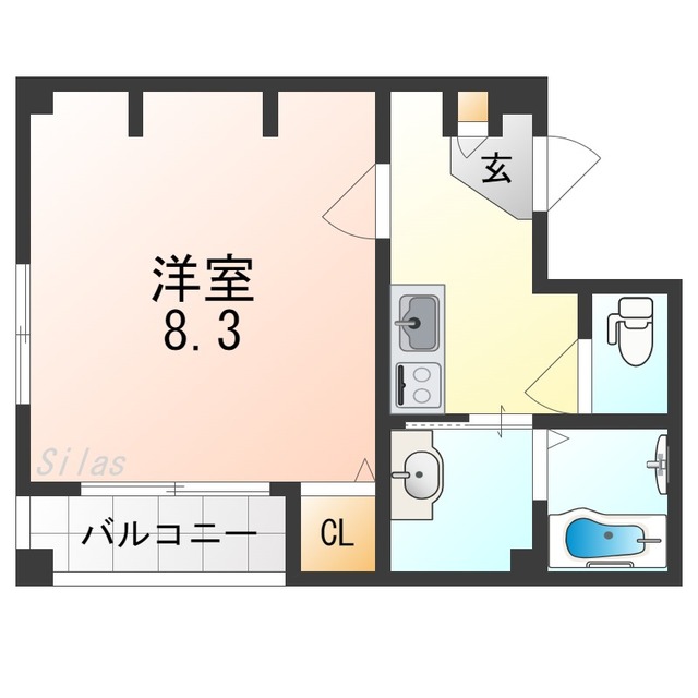 エヌエムスワサントドゥイーストの間取り