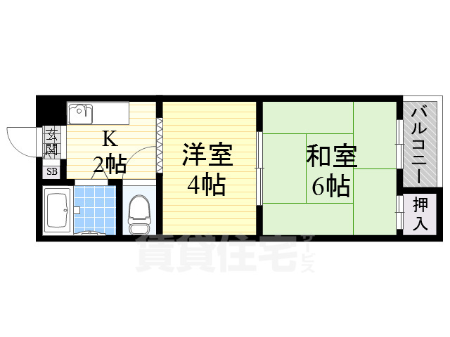 ハイツアムールの間取り