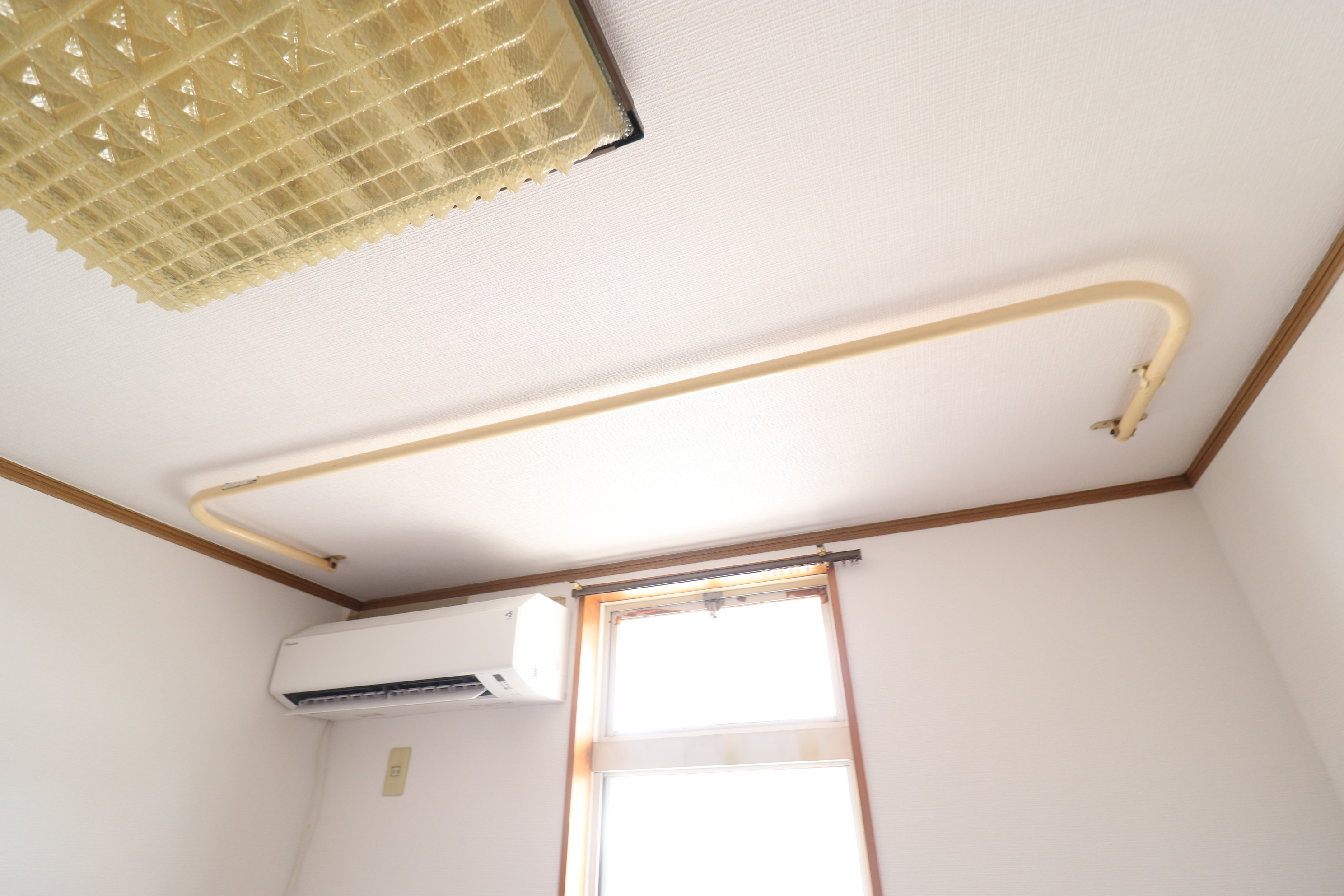 眺望　室内物干し竿★